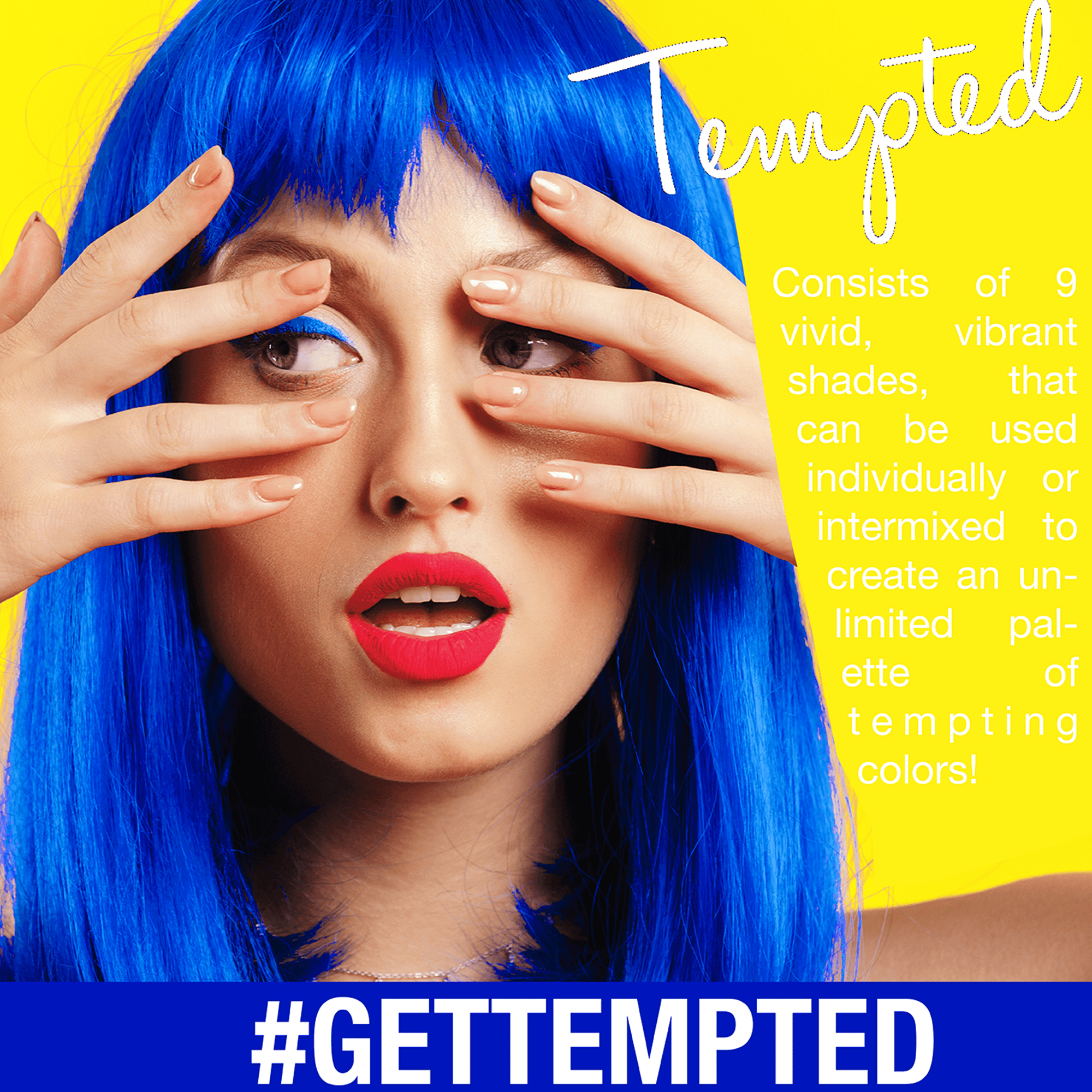 Tempted Blue Intense Color Depositing Conditioner