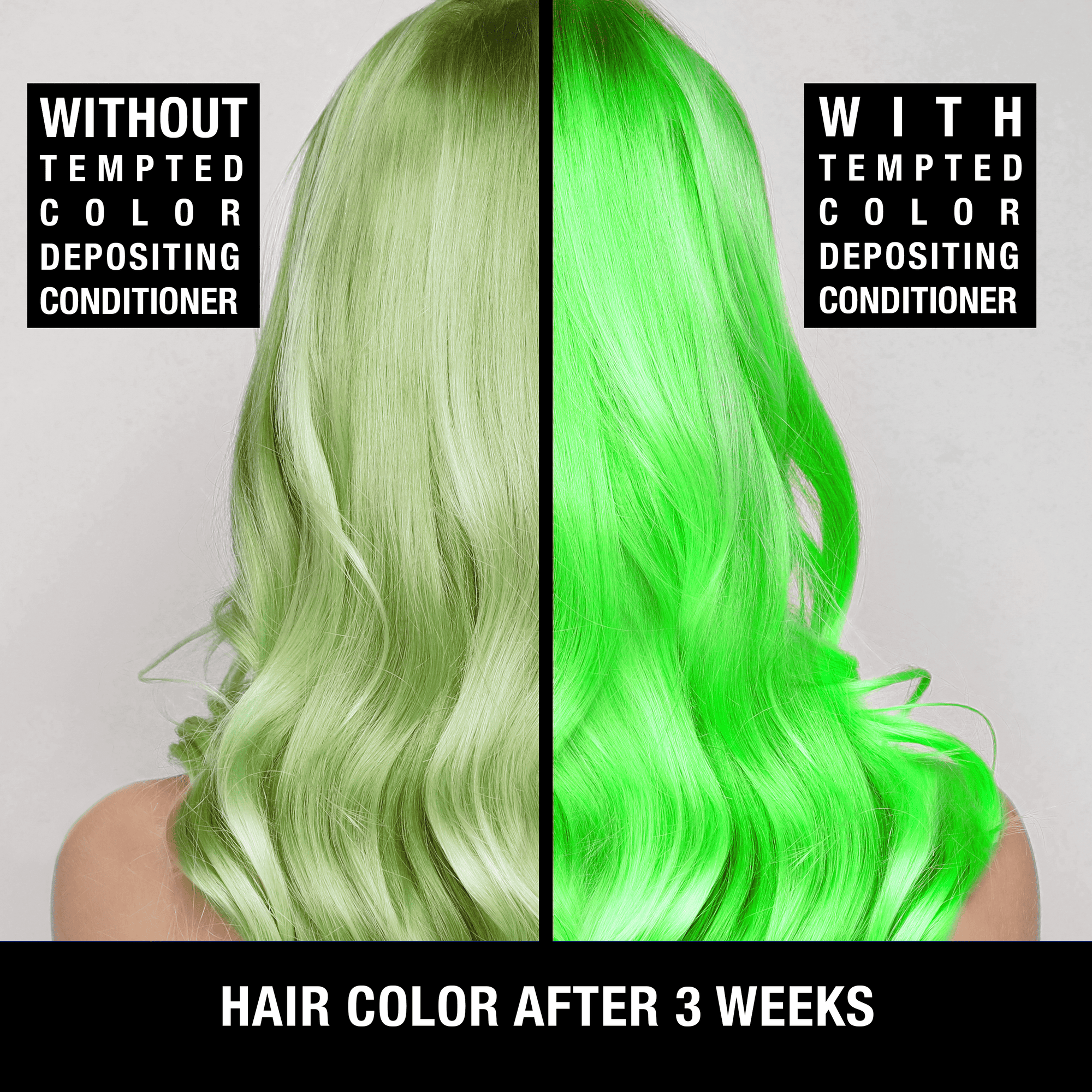 Tempted Green Intense Color Depositing Conditioner